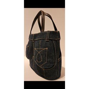 Booty Jean Butt Mini Bag Handbag Purse Novel With Mini Skirt Coin Bag